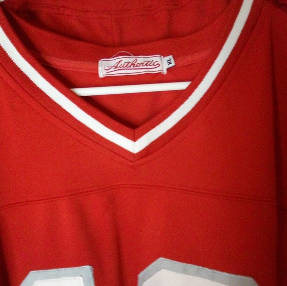 # 1 O - HIP HOP AUTHENTIC #16  SHORT SET 2 pc. XL RED/WHITE  LIKE NEW PRE-LOVED - Picture 4 of 11